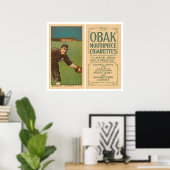 Poster Boardman Sacramento Baseball 1910 (Bureau à domicile)