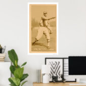 Poster Boardwalk Brown Athletics Baseball 1914 (Bureau à domicile)