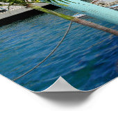 Poster Boat & Bridge, Nassau (Coin)