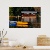 Poster Boat House Afrique du Sud (Cuisine)