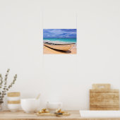 Poster Boat On the Beach (Cuisine)