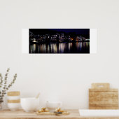 Poster Boathouse Row, Philadelphie, sur la rivière Schuyl (Cuisine)