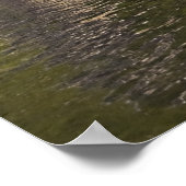 Poster Boathouses sur un magnifique lac (Coin)