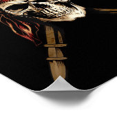 Poster Boating Captain Pirate Flag Skull Crossbones Sword (Coin)