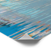 Poster Boats maltais | Marsaxlokk à Malte (Coin)