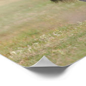 Poster Bob Langrish | Black Friesian Mare Running (Coin)