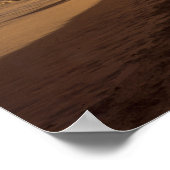 Poster Bob Langrish | Cheval et Rider sur la plage au cou (Coin)