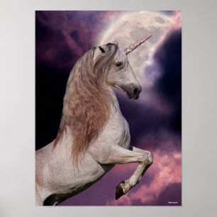 Poster Bob Langrish Élevage de licorne grise