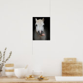 Poster Bob Langrish | Gris Gallois Pony Avec La Langue So (Cuisine)