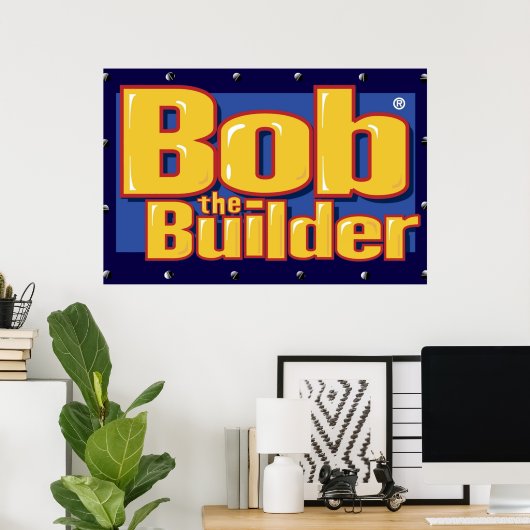 Poster Bob le constructeur (Bureau à domicile)
