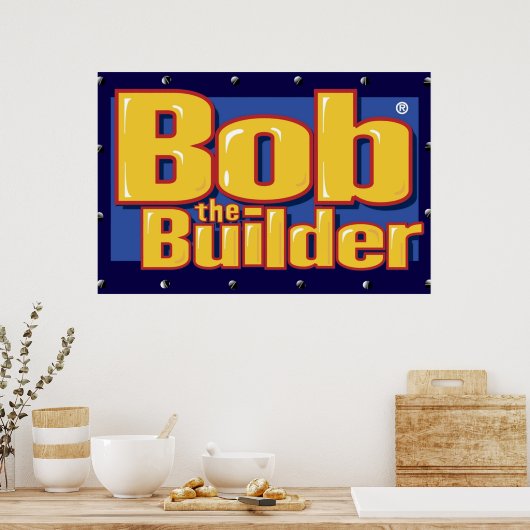 Poster Bob le constructeur (Cuisine)