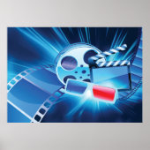 Poster Bobine de film de cinéma Soirée cinéma (Devant)