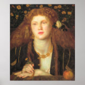 Poster Bocca Baciata - Dante Gabriel Rossetti (Devant)