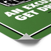 Poster Bocce Dads - Vert (Coin)