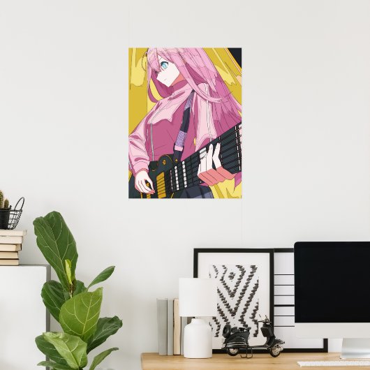 Poster bocchi le rocher (Bureau à domicile)