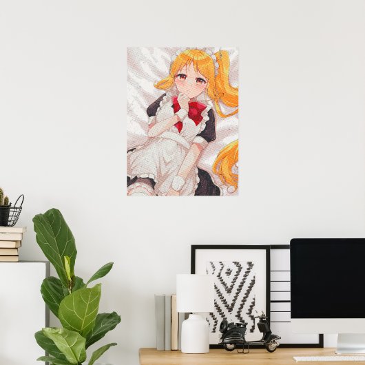 Poster bocchi le rocher (Bureau à domicile)