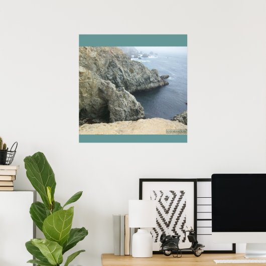 POSTER BODEGA BAY, CA (Bureau à domicile)