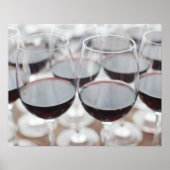 Poster Bodega Marques de Riscal, dégustation de vin (Devant)