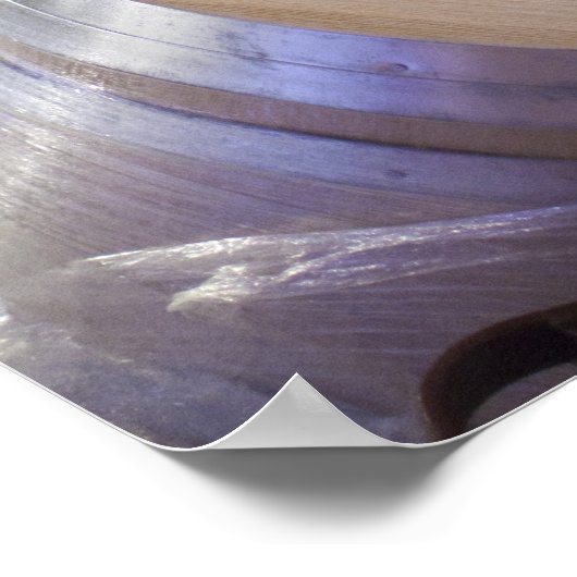 Poster Bodega Marques de Riscal winery, wine cellar (Coin)