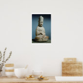 Poster Bodhisattva assis de Hansong-sa, Corée, 10e cent (Cuisine)