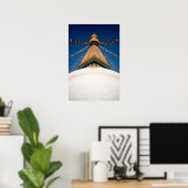 Poster Bodhnath Stupa (Bureau à domicile)