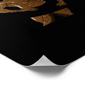 Poster Bodybuilder En Pose - Force Et Pion Pour Bodybu (Coin)