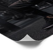 Poster Bodybuilder se focalise sur l'ascenseur suivant (Coin)