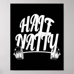 Poster Bodybuilding demi-natty (arrière) Fitness Steroid