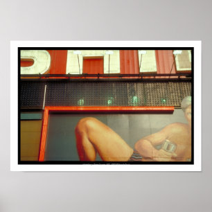 Poster Bodybuilding Fitness Advertising Time Square NYC P