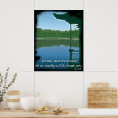Poster Boeddha Pure Quote (Keuken)