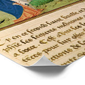 Poster Boethius avec la roue de la fortune (Coin)