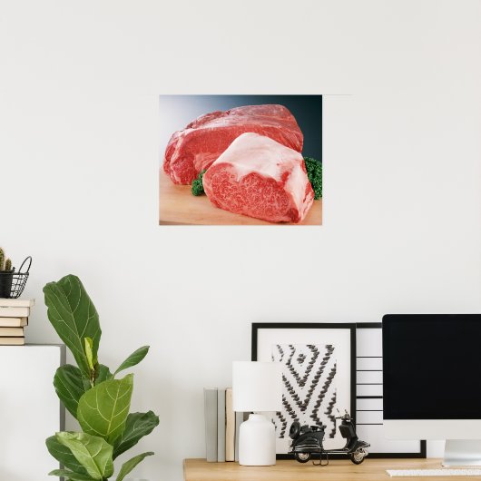 Poster Boeuf 3 (Bureau à domicile)