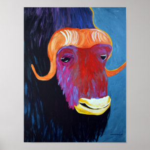 Poster Boeuf de musc