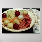 Poster Boeuf et chou au corned (Devant)