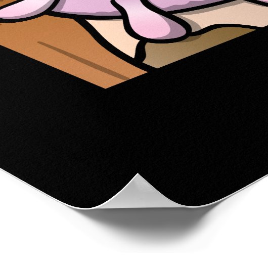 Poster "Boeuf Jerky" (Coin)