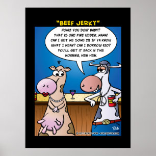 Poster "Boeuf séché "