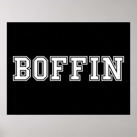 POSTER BOFFIN (Devant)