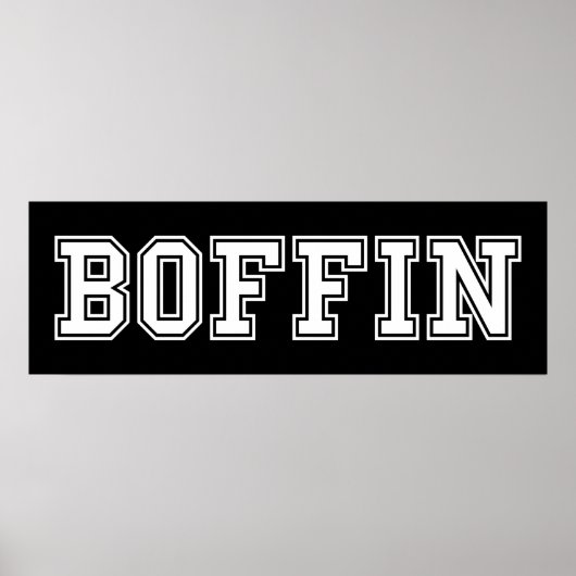POSTER BOFFIN (Devant)
