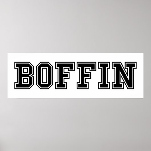 POSTER BOFFIN (Devant)
