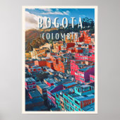 Poster Bogota : Capitale vibrante de la Colombie (Devant)