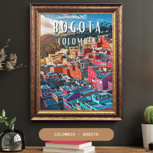 Poster Bogota : Capitale vibrante de la Colombie