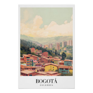 Poster Bogota Colombia Oudje Perfect Poster