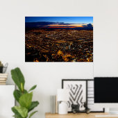 Poster Bogota Colombie Voyage (Bureau à domicile)