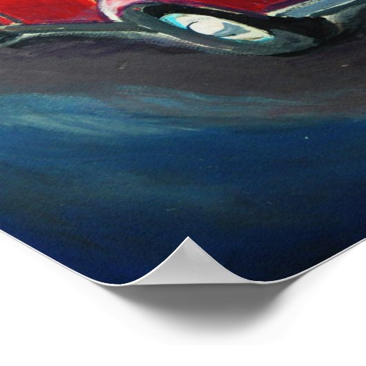 Poster Bogue rouge (Coin)