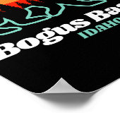 Poster Bogus Basin Idaho Ski Snowboard Ours (Coin)