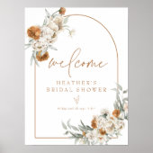 Poster BOHÈME Bienvenue à la Fête de Fiançailles avec Arc (Devant)