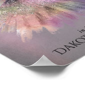 Poster Bohême Fairy Ball Gown | Boudin Ombre (Coin)