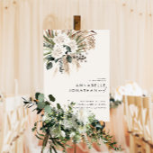 Poster bohemian botanical modern elegant foliage