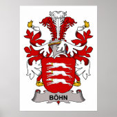 Poster Bohn Family Crest (Devant)