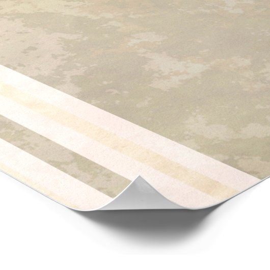 Poster Boho Abstrait Rainbow Art Décor (Coin)